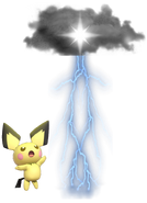 2.11.Pichu using Thunder 2