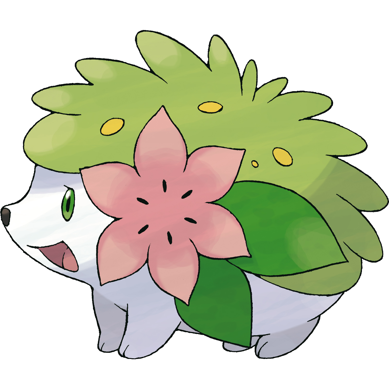 Shiny Shaymin (DP Sprite) Showcase  Mint green paints, Shiny pokemon,  Pokemon art