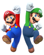 Mario and luigi 2015 render by banjo2015-d8wqk9h