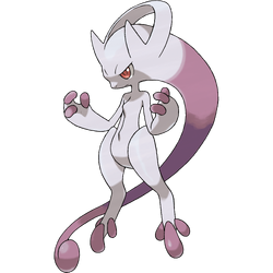 3DS - Pokémon X / Y - #150 Mewtwo - The Models Resource