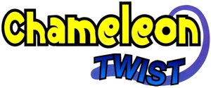 The official logo from Chameleon Twist franchise.