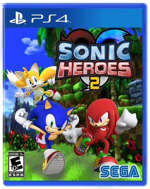 Sonic Heroes 2 PS4 Boxart