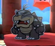 Paper Morton, as seen in the demonstration video of Paper Mario: Color Splash