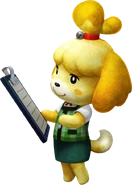 Isabelle in Monster Hunter 4 Ultimate