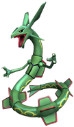 Rayquaza in the Super Smash Bros. series.