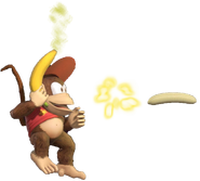 1.5.Diddy Kong firing his Banana Gun