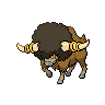 Bouffalant's sprite as in its debut game, Pokémon, Black and White.