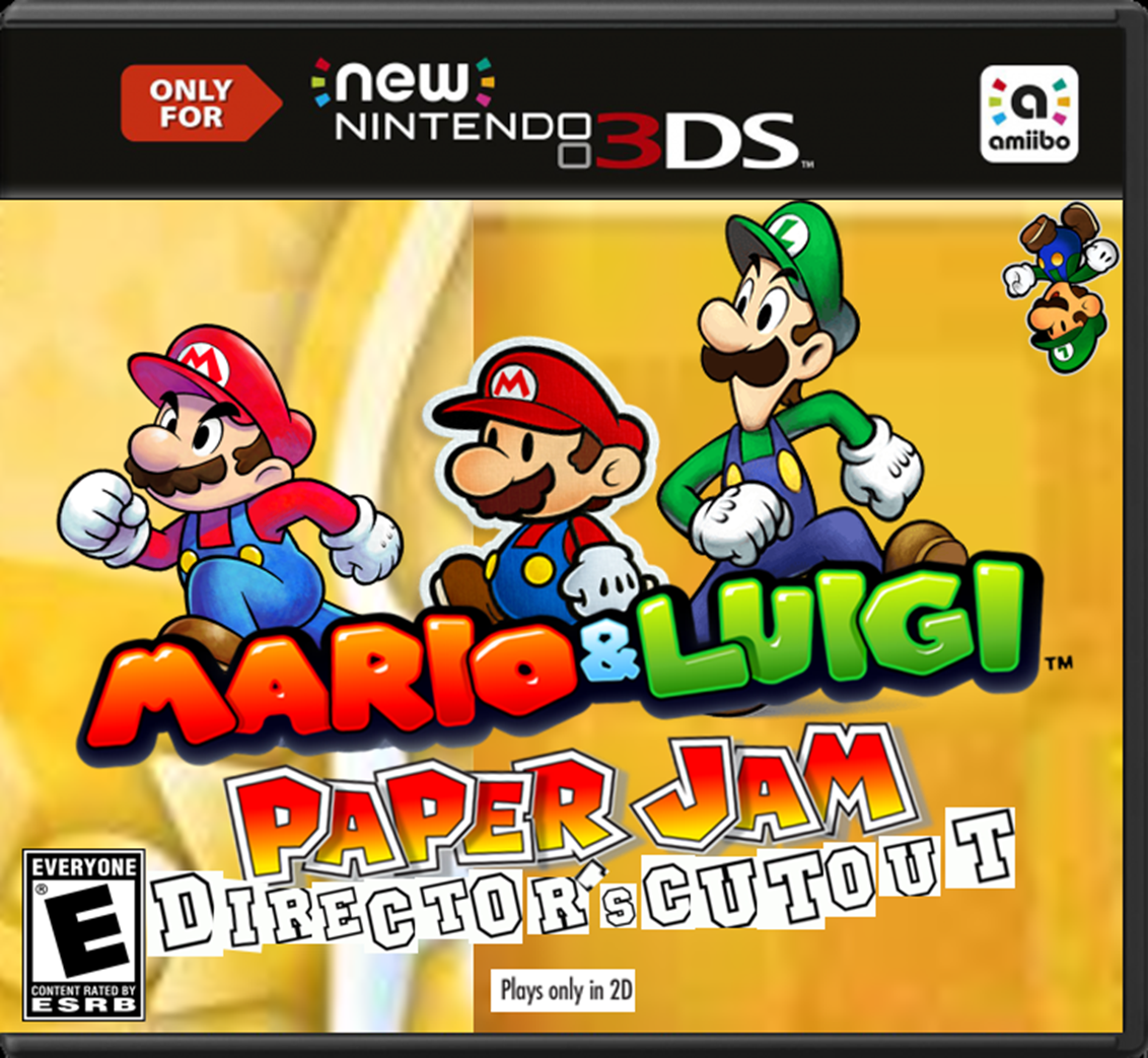 Mario And Luigi Paper Jam Directors Cutout Fantendo Game Ideas And More Fandom 0896