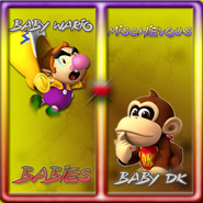 Mischievous Babies (Baby Wario & Donkey Kong)