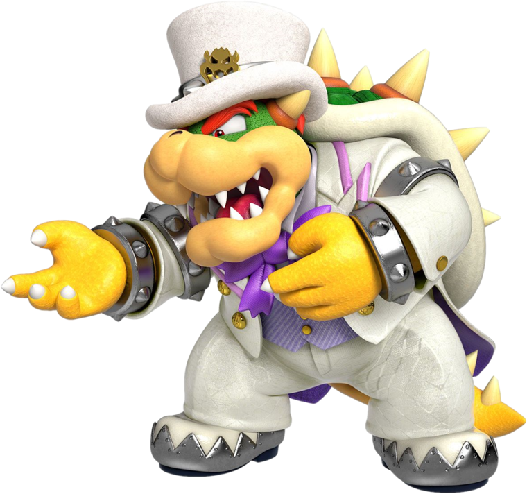 Bowser is cute! 💚 on X: Bowser 3D render for Mario Kart Tour   / X