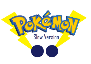 Pokemon Slow Version Logo