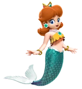 Daisy in her mermaid form