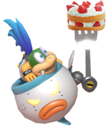 0.5.Larry Koopa with Cake
