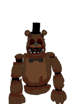 I was mixing the Nightmare Fredbear images with the Nightmare images for  fun when I eventually got this. Seem familiar? : r/fivenightsatfreddys