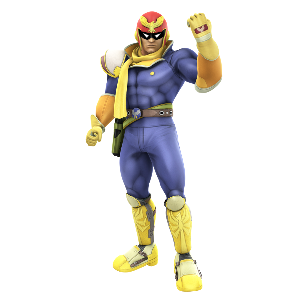 captain falcon knee luigi