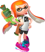 Inkling Girl Splatoon