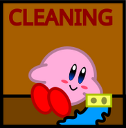 Cleaning portrait