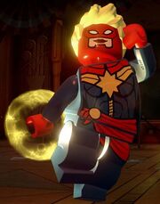 Captain Marvel (Carol Danvers) (Lego Batman 4)