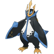 Empoleon, Champion and mad ruler of the Ocean Nation