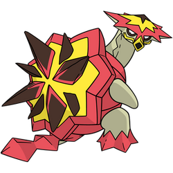 Turtonator (Pokémon Ga-Olé Get Campaign) - Bulbapedia, the