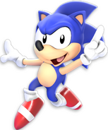 Sonic sonic satam render 3d