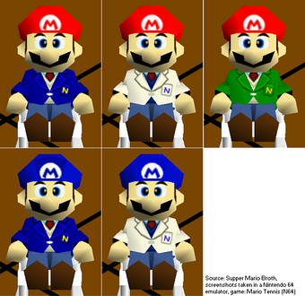 Blue Mario Fantendo Nintendo Fanon Wiki Fandom - mario vest roblox