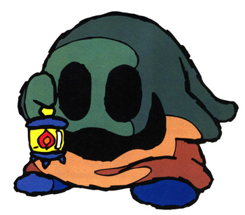 SMW2 Yoshis Island Lantern Ghost