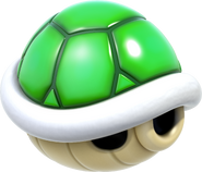 Green Shell Artwork - Super Mario 3D World