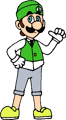 Hipster Luigi commission.png (96 KB) Luigi, as he will appear in The Stories of New Tendo City.