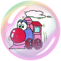 A Morph Bubble that grants the train ability.