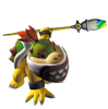 Bowser Jr. holding his Magic Paint Brush