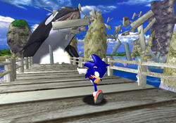 Classic Sonic 3D Adventure - Physics Game by juniortennis7