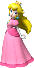 Princess Peach Hair Flip