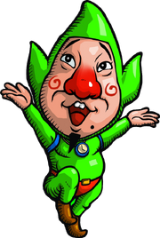 Tingle Artwork (Freshly-Picked Tingle's Rosy Rupeeland)