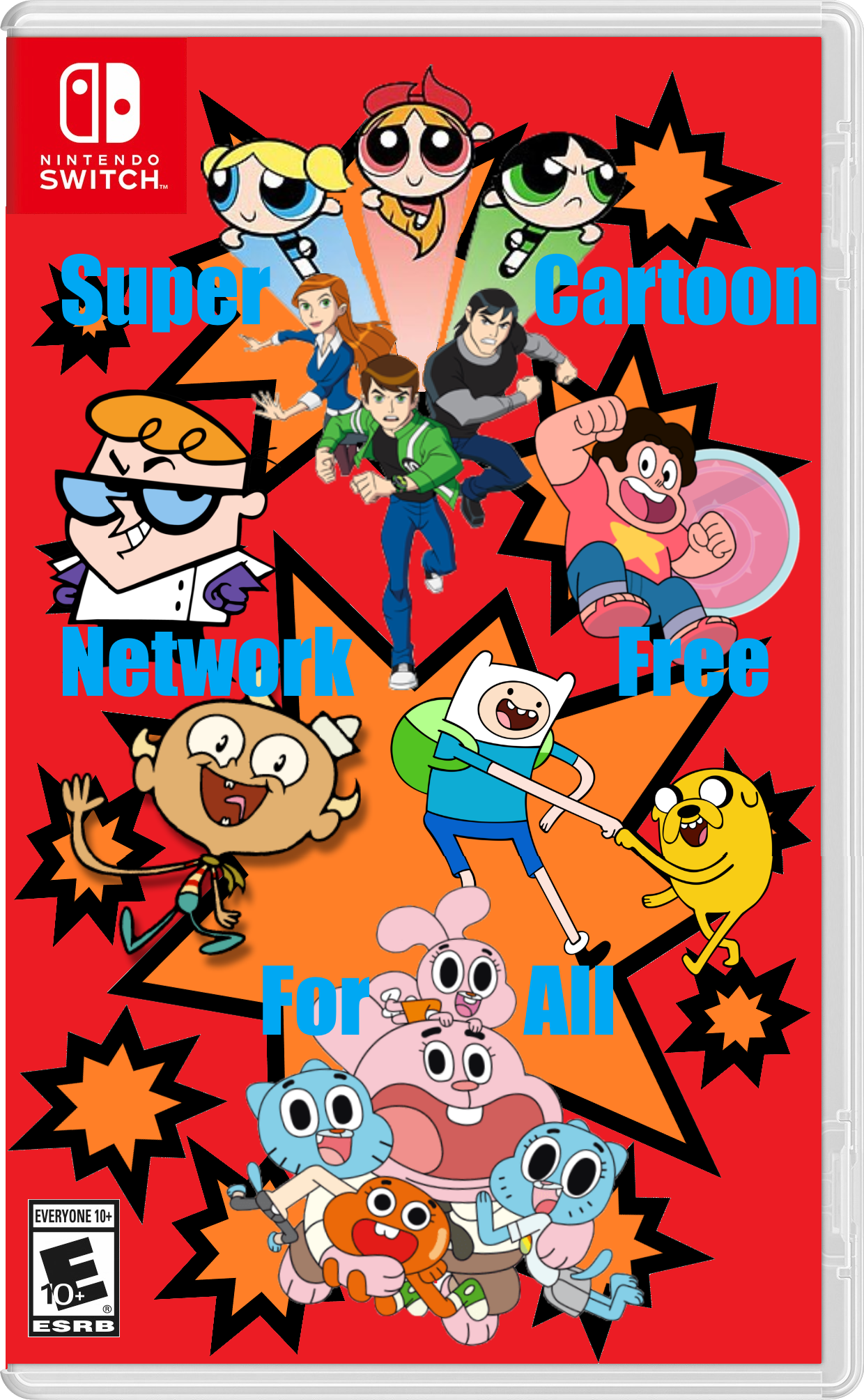 Here's a fanmade boxart I made of what a new CN fighting game would look  like! : r/CartoonNetwork