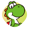 Sticker Yoshi - Mario Party Superstars