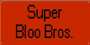 Super Bloo Bros Logo
