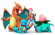 pokemon trainer (now has diffrent reigon versons)