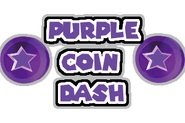 Purple Coin Dash Icon