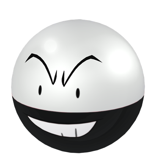 Pokémon GO Pikachu Poké Ball Electrode PNG - black and white