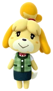 Isabelle in Animal Crossing: amiibo Festival