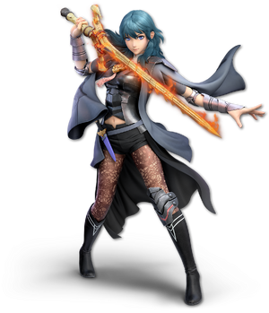 Aloy (Horizon Zero Dawn) over Byleth [Super Smash Bros. Ultimate