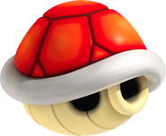 Red Shell - Targets the driver in front of the player who uses the item.