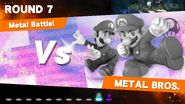 Playing Metal Battle against the Metal Bros. in Very Hard on Classic Mode.