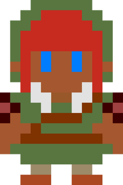 The Legend Of Zelda: Breath Of The Wild Link Pixel Art Video Game PNG,  Clipart, 8bit