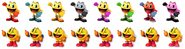 Alternate Costumes for Pac-Man