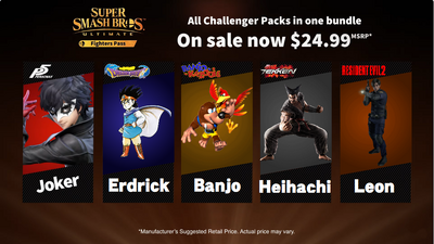  Super Smash Bros. Ultimate: Challenger Pack 3