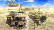 Palutena's Temple from Smash WiiU (Palutena)