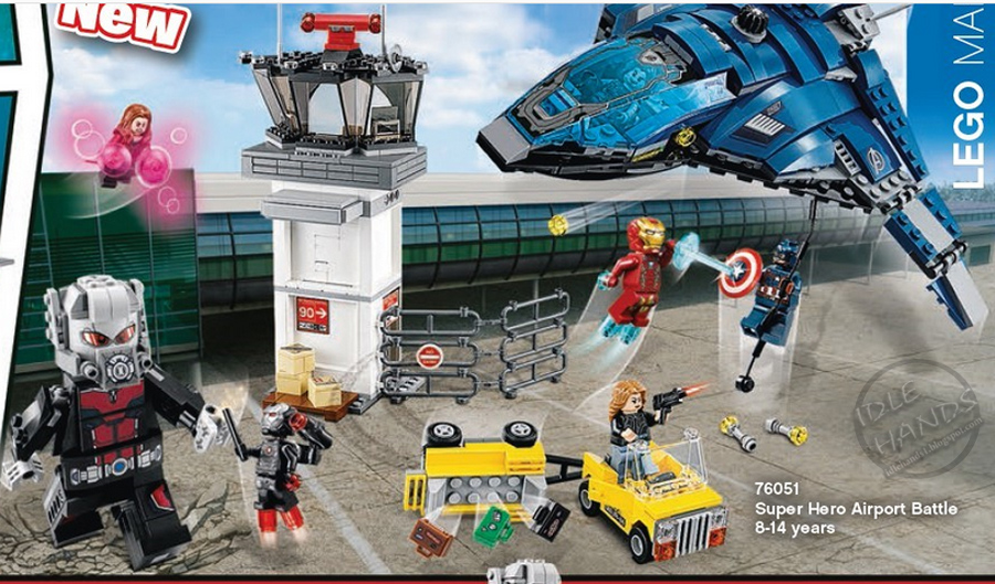 Captain america civil war airport discount battle lego