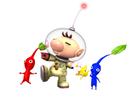Olimar as he appears in Super Smash Bros. Calamity.